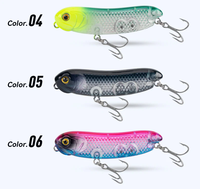 Kingdom Floating Pencil Angelköder 4,5 g 7,5 g 11,5 g 19 g Topwater Zig Zag Action 3D Hologramm Künstliche harte Köder Oberflächenköder – Detail 12