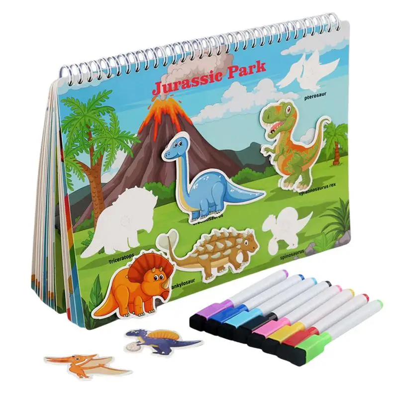 

Cute Sticker Book Calendar Educational Learning Toys Cute Early Education Toys Portable Sensory Toys For Sticking Drawing