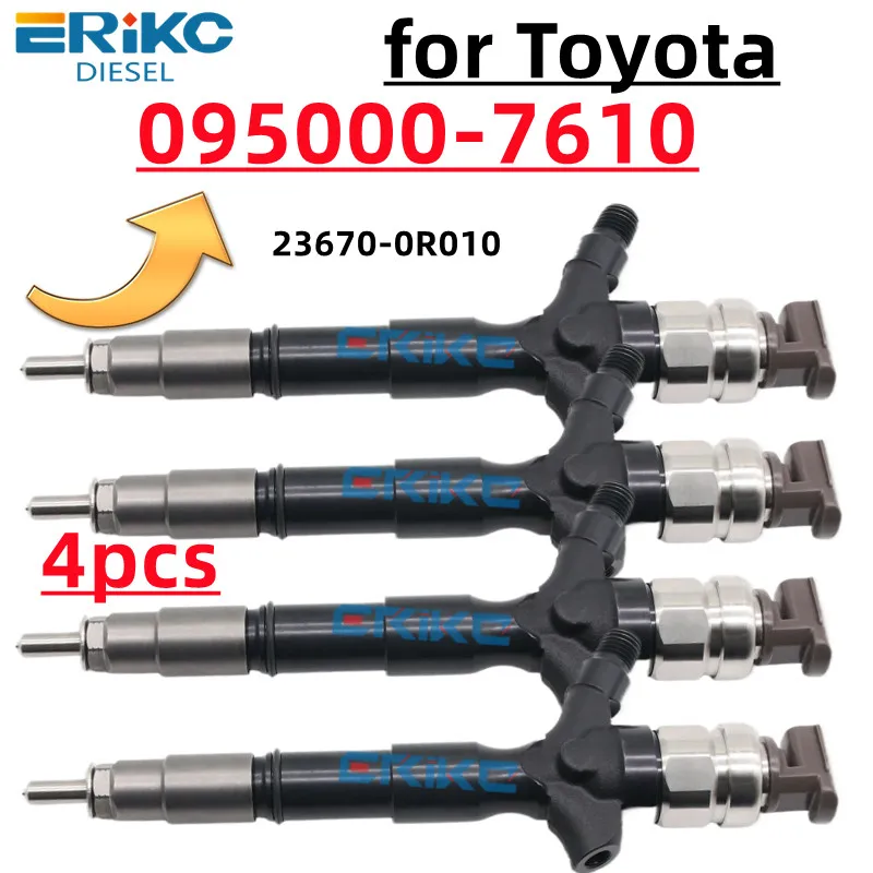 095000-7610 NEW DIESEL INJECTOR 23670-0R010 for DENSO TOYOTA AVENSIS VERSO 2.2