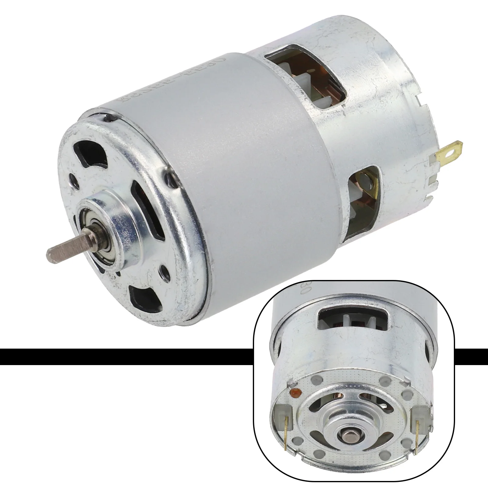 New Practical Motor D-Shaped Shaft 20V D-Shaped Shaft Small Motor 20V RS775 Motor 775 20V Small Motor Lawn Mower