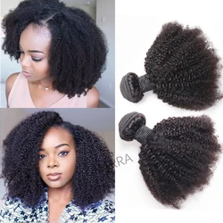 Afro Kinky Curly Bundles Brazilian 1/3 Afro Kinky Human Hair Bundles Deal 8-20