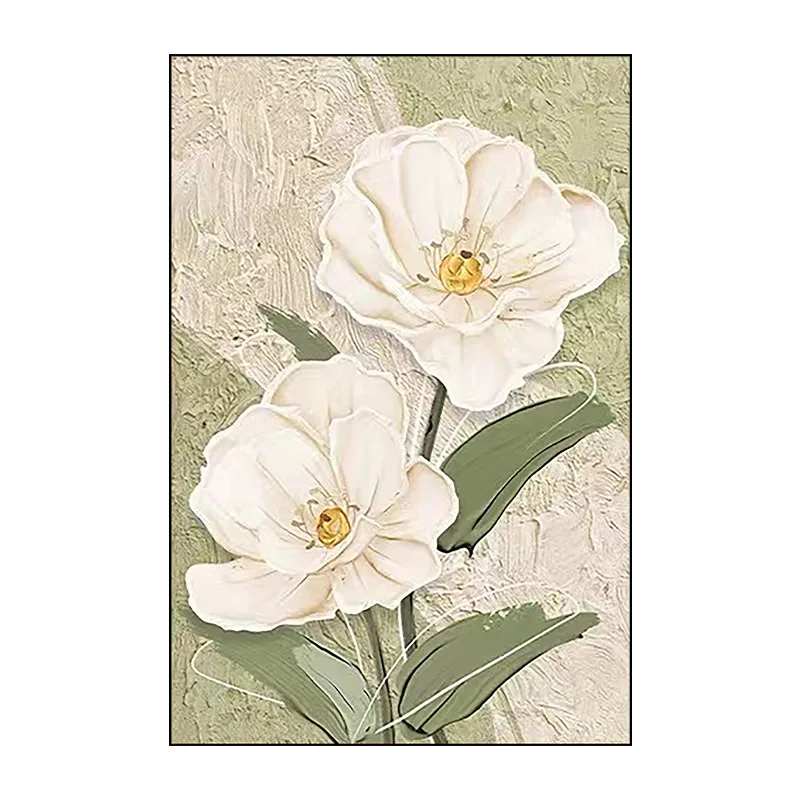 

Pure hand-painted, hotel, decoration, modern, simple, cream style, sofa, porch, background wall