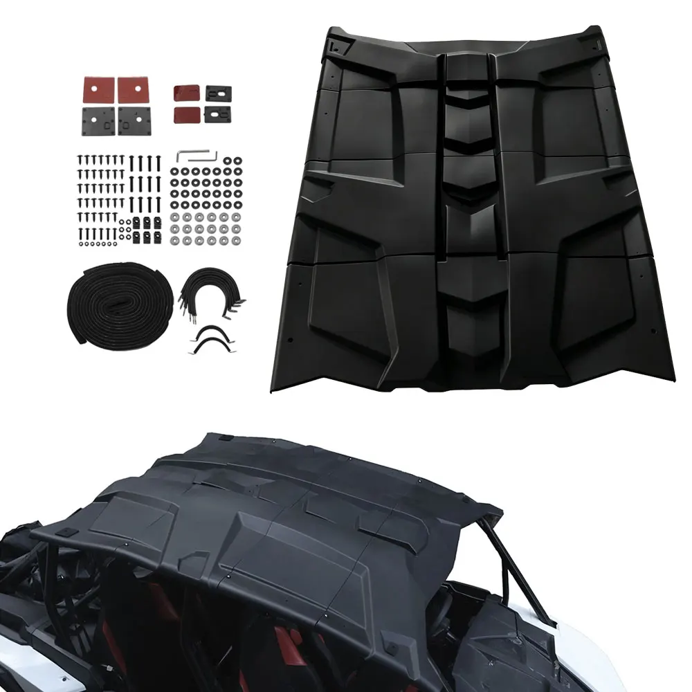 4Pcs UTV Hard Top Roof Cover Shell 4 Doors For Can-Am Maverick X3 Max Turbo R RR X RS DS DPS MR RC 2017-2026 Rpl for #715003750