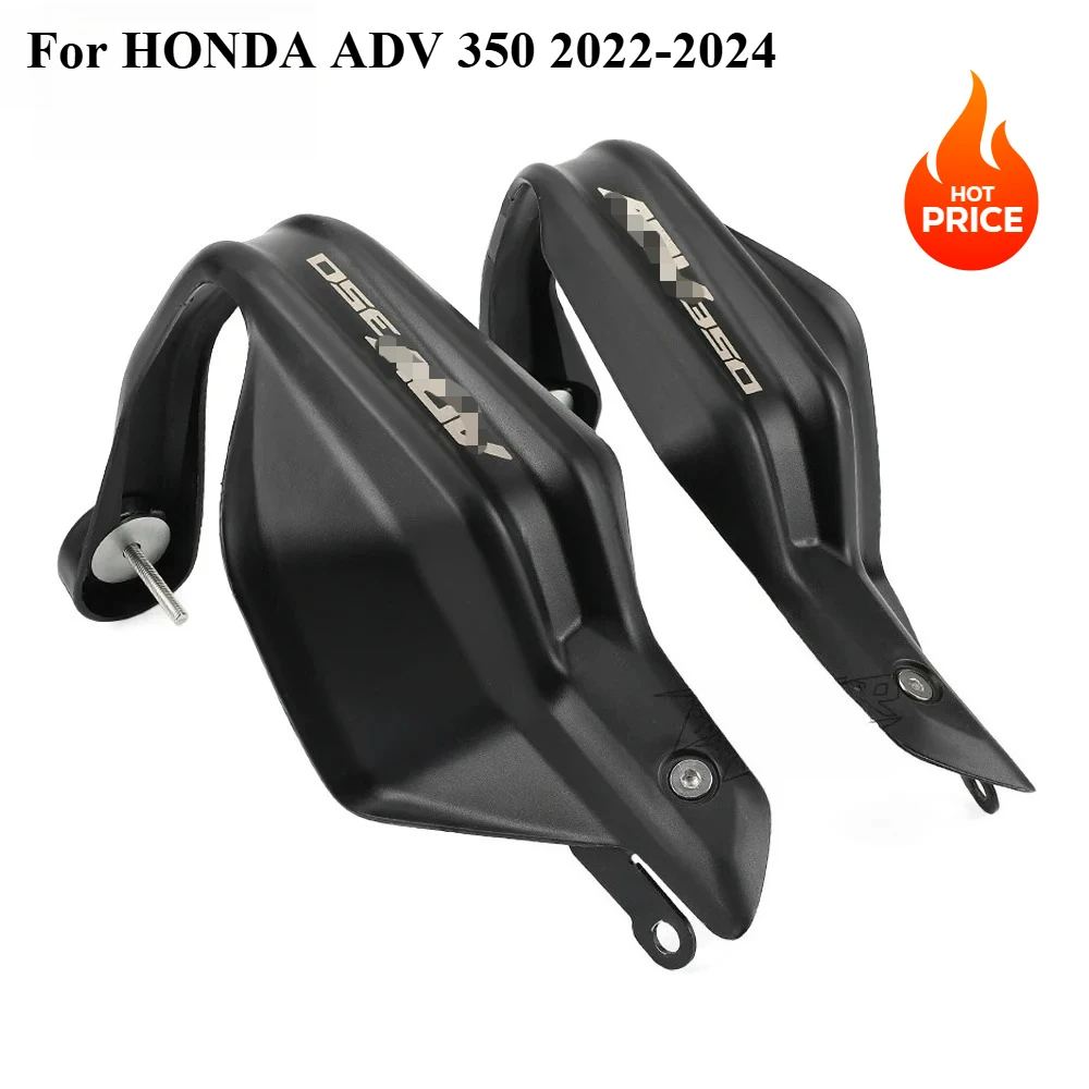 Для HONDA ADV 350 2022 2023 2024, защита руля, защита для рук, черная полипропиленовая ручка, защита, аксессуары для мотоциклов