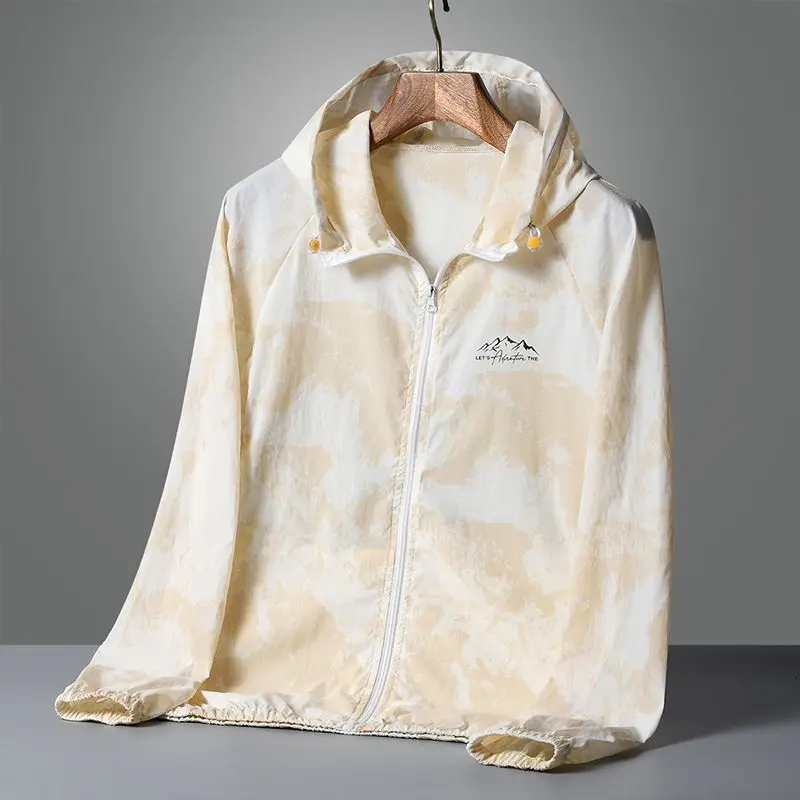 Sunscreen men's breathable new summer trend long-sleeved air-conditioning shirt jacket