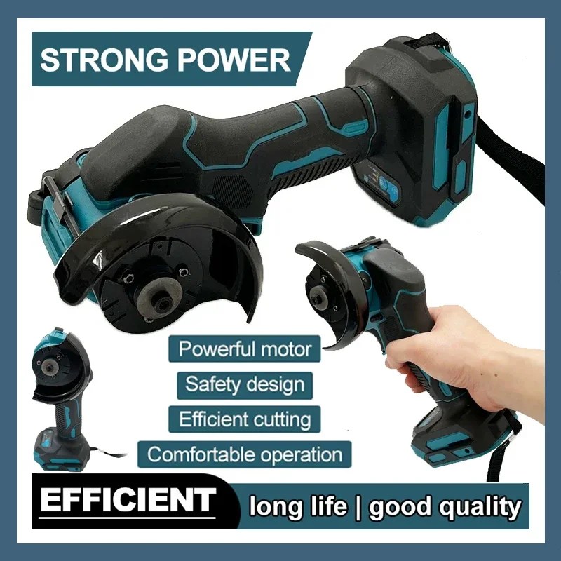 

Подходит для аккумуляторной угловой шлифовальной машины Makita 3-дюймовая угловая шлифовальная машина Беспроводная 3-дюймовая электрическая угловая шлифовальная машина для резки циркулярной пилы Электроинструмент