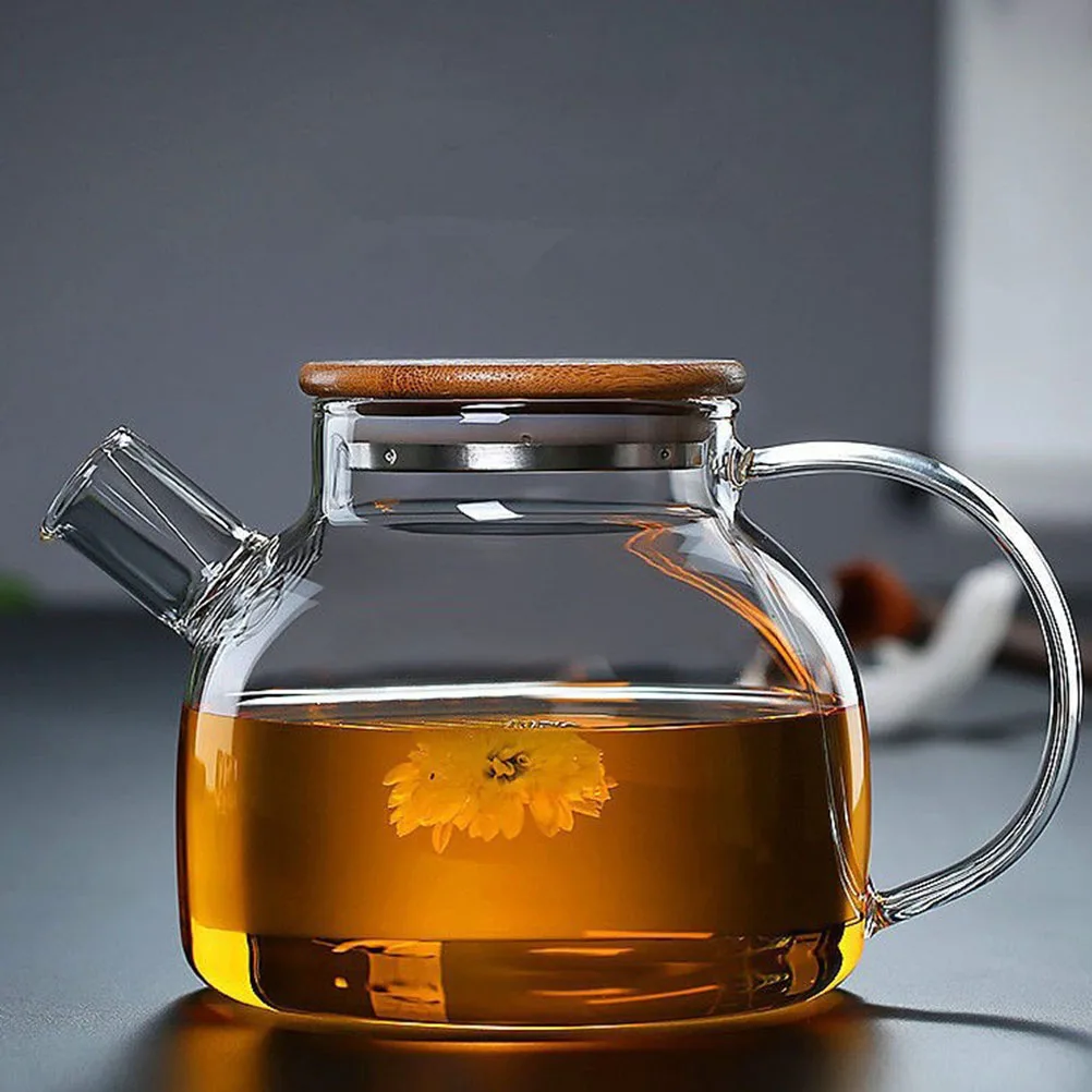 

Glass Water Pitcher Milk Kettle Clear Holder Ergonomic Design Smooth Healthy Safe Material Kitchen Supplies Beverage Container