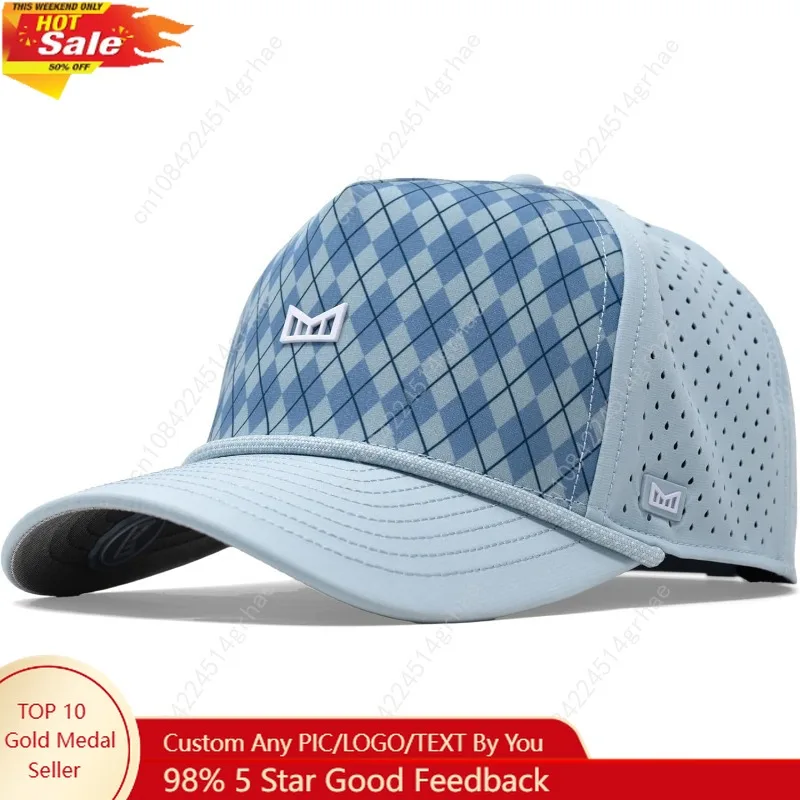 

melin Odysea Links Hydro, Water-Resistant Fitted Baseball Caps for Men & Women, Golf, Running, or Workout Hat