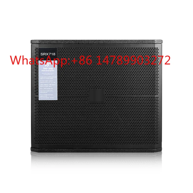 

SRX-718 18 Inch 1200W Peak Subwoofer Speaker Professional Bass Cabinet for Night Club DJ Bar Stage