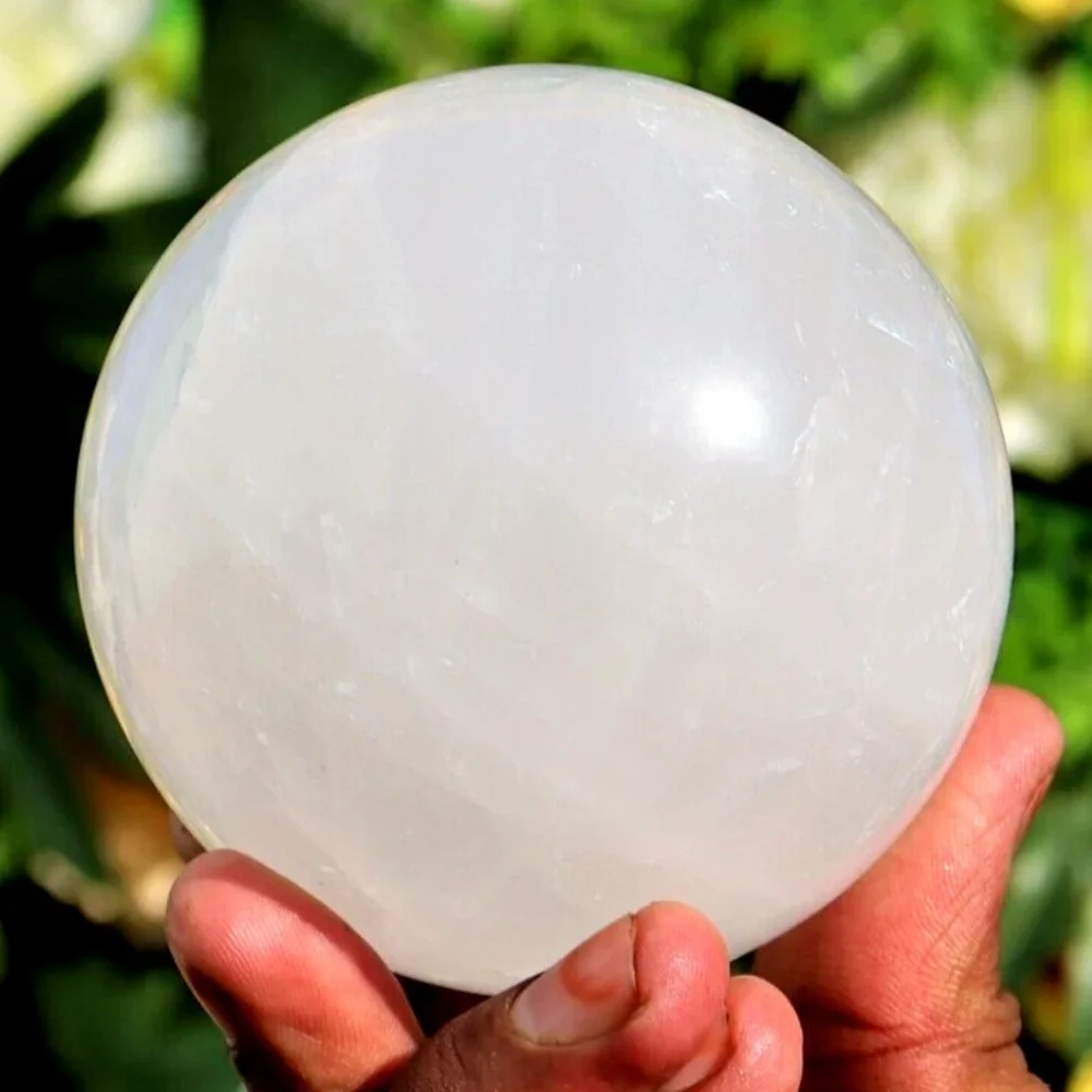 

Natural Formed!White Quartz Ball, White Crystal Mineral Ball, Mineral, Reiki, Healing, Chakra, Demagnetization