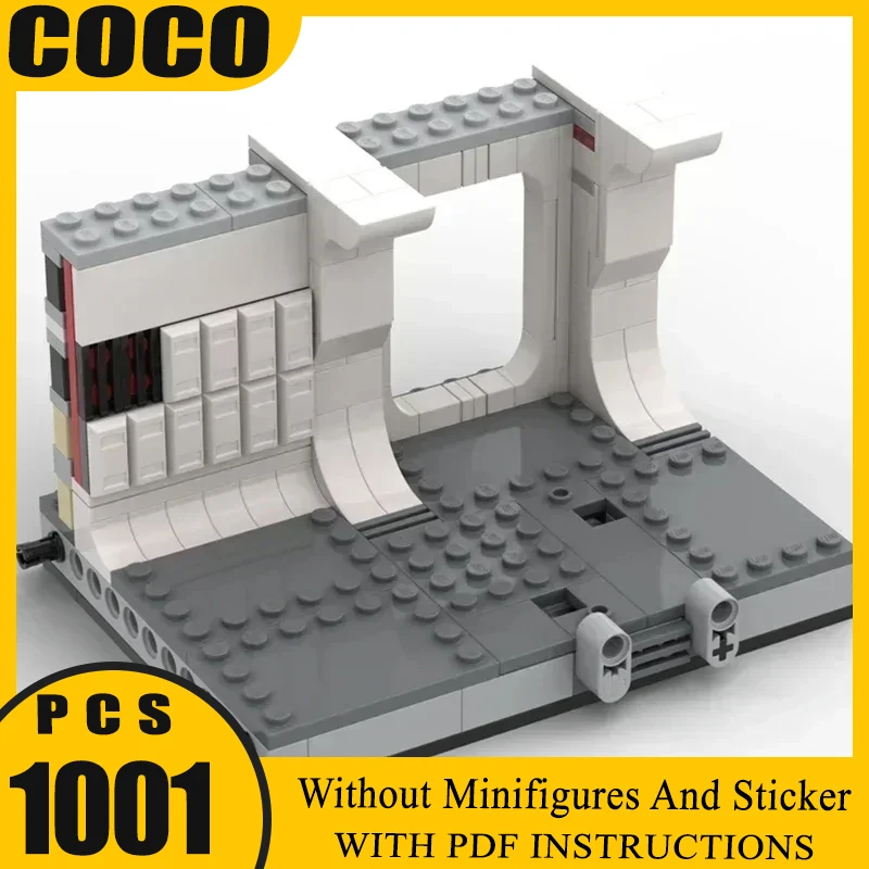 

Expansion Of Spacecraft Corridor Technology Blocks Star Movie Model Moc Building Bricks Gifts Christmas Toys DIY Sets Assembly