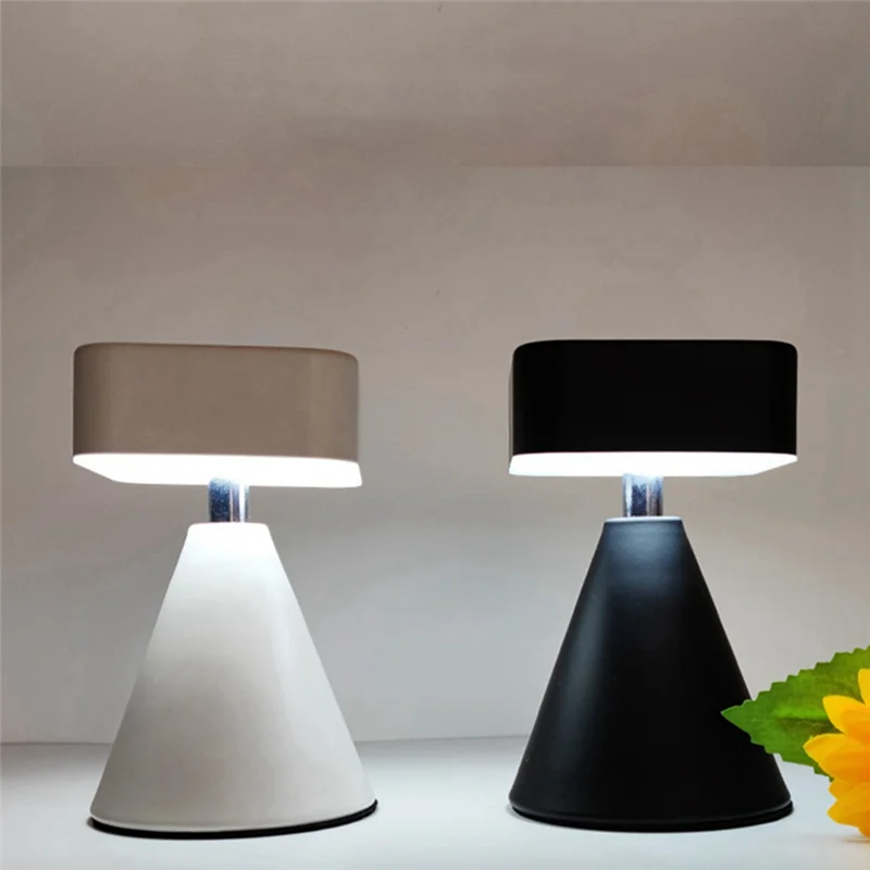 AA86 Desk Lamp USB Charging Touch LED Eye Protection Atmosphere Decorative Desk Lamp Easy To Use White