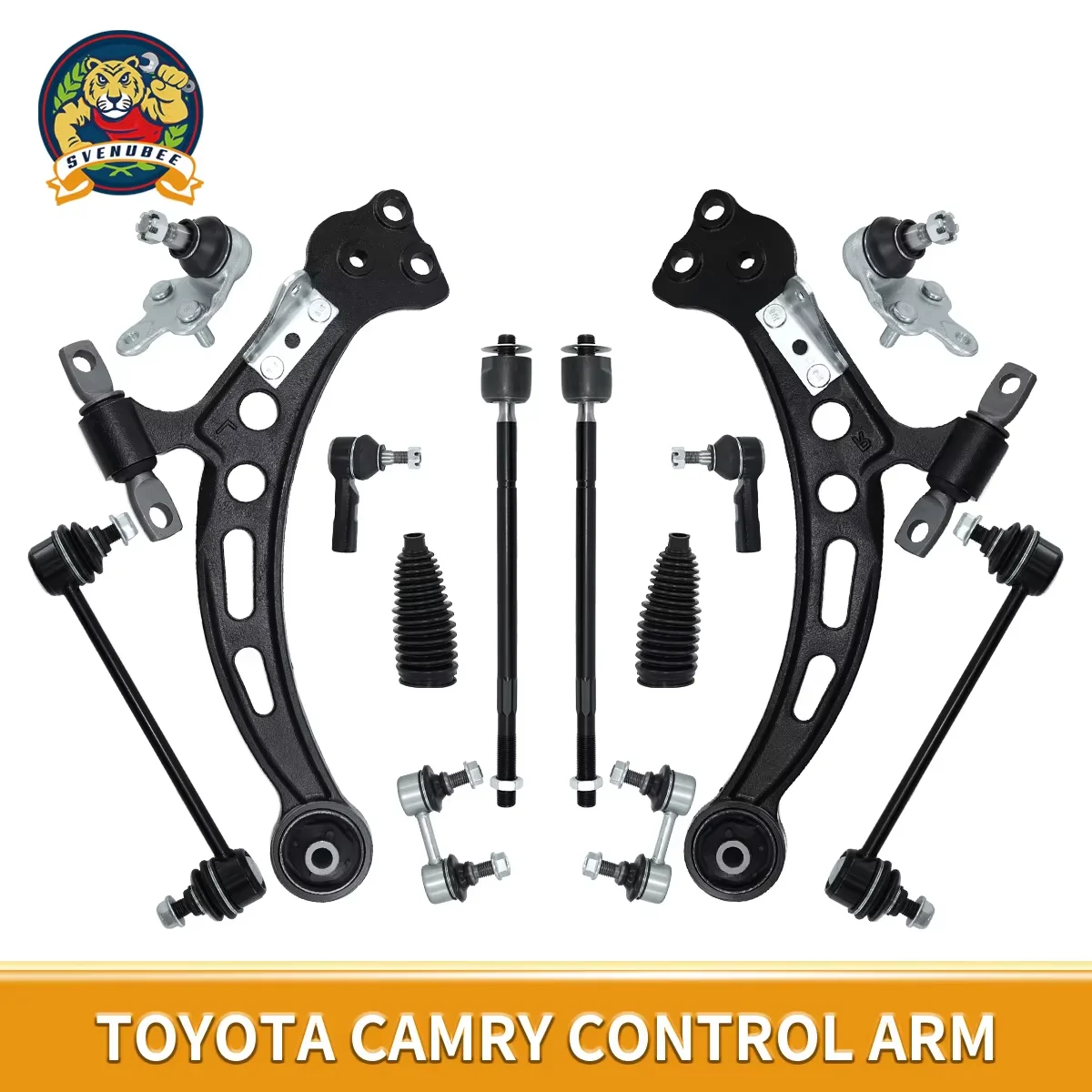 Svenubee Front Lower Control Arm Ball Joints Sway Bar 14Pcs Kits for Toyota Camry Avalon Lexus ES300 1992 1993 1994 1995 1996