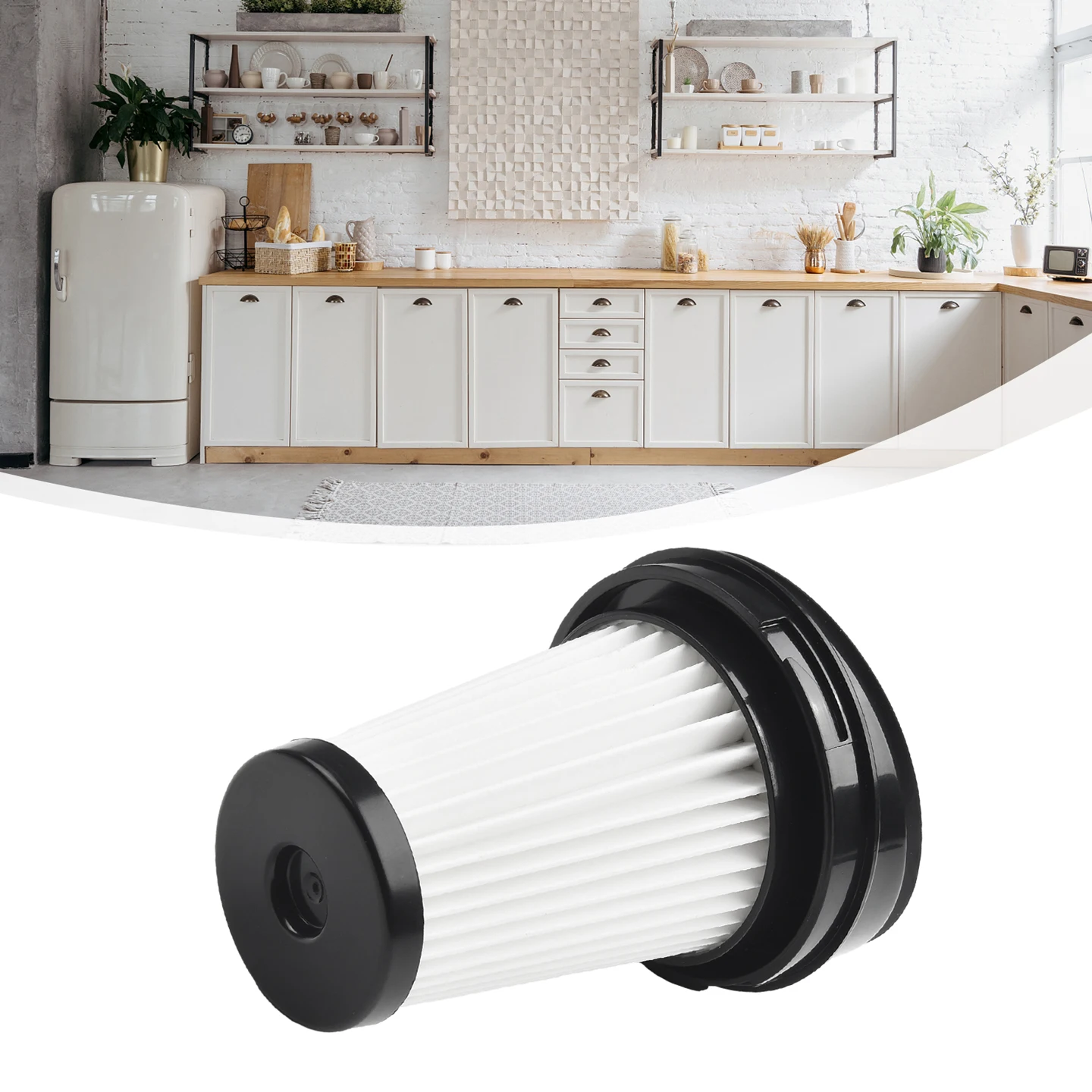 1/2 PCS Folding Filter For Grundig Cyclonic 21.6V For Invictus 1 For Domo 21.6V,  Washable Filter Vacuum Cleaner Accessory Parts