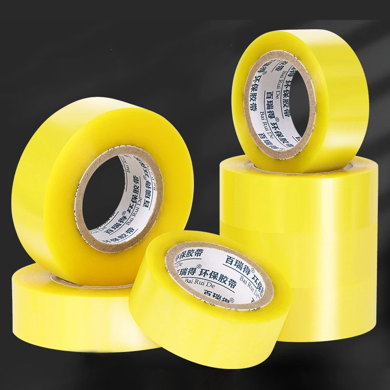 

4.5CM 180 Meters High Viscosity Clear Adhesive Tape Box Carton Sealing Packing Tape DIY Mounting Fixing Tape Clear Adhesive Tape