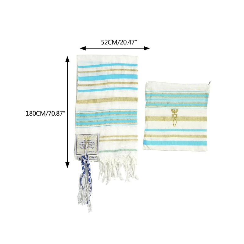 634C Talitnia Gebetsschal Messianischer Tallit-Gebetsschal Yeshua-Schal Tallit-Gebetsschal Tallit-Gebetsschal Israel