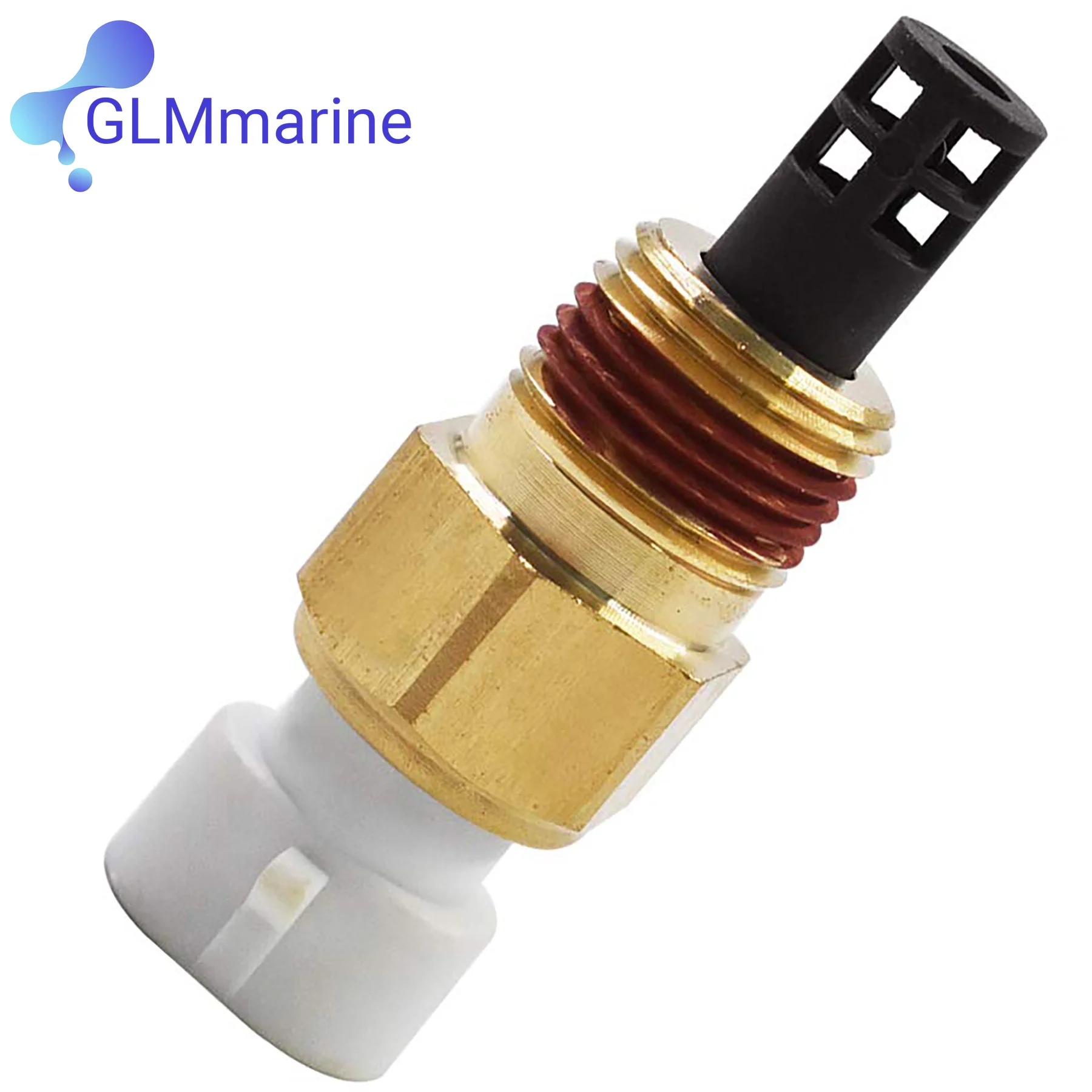 3854527 Intake Air Temperature Sensor Assembly Fits Volvo Penta 4.0L 5.0L 5.7L 7.4L 8.1L DPX385 Marine Engines Flame Arrestor