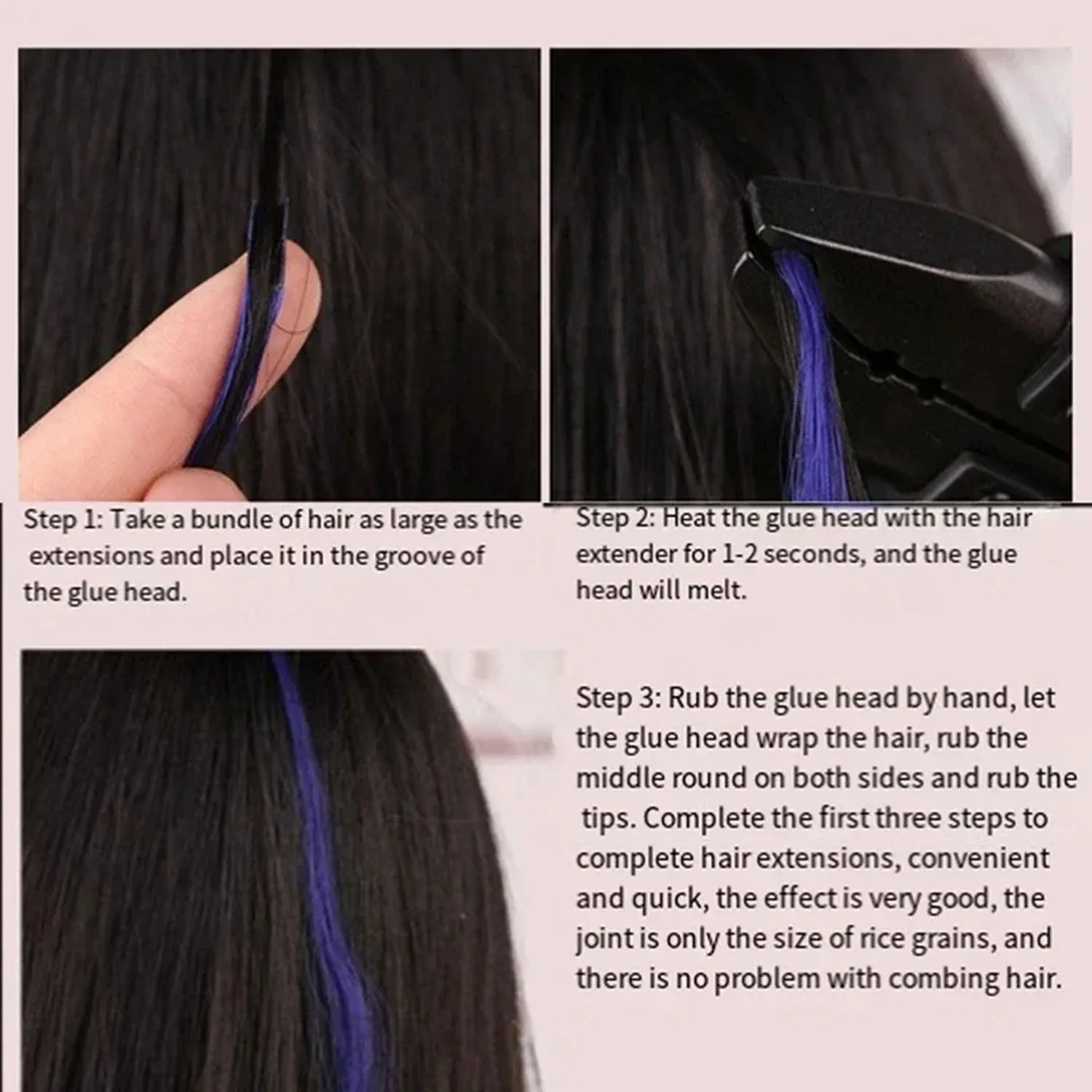 Щипцы для парика для наращивания волос, разъемы для машин для наращивания волос, щипцы для наращивания, нагревательный наконечник, утюжок для наращивания волос, хит продаж