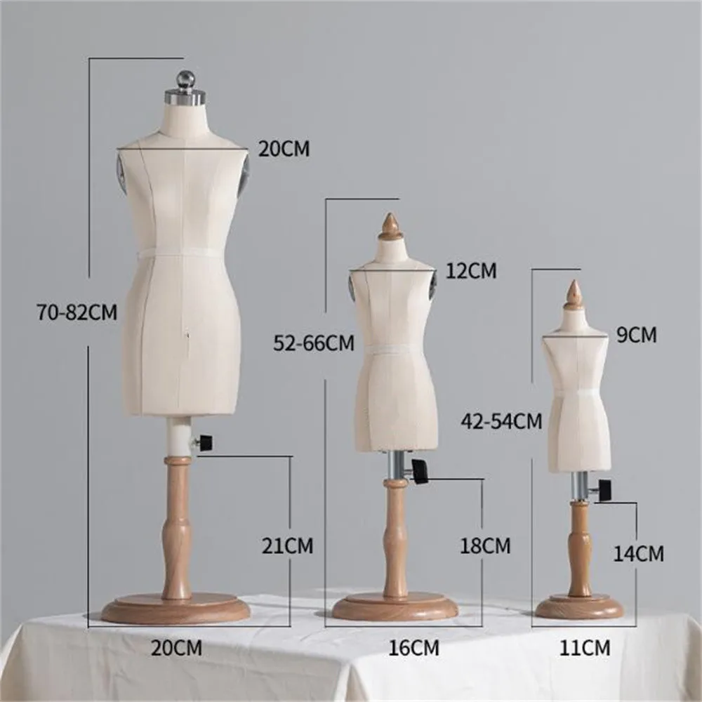 

Wooden Female Mannequins Body Sewing Woman, Tailor's Manikin Shoulder Strap, Clothing Cut, Can Pin Villain E067KK