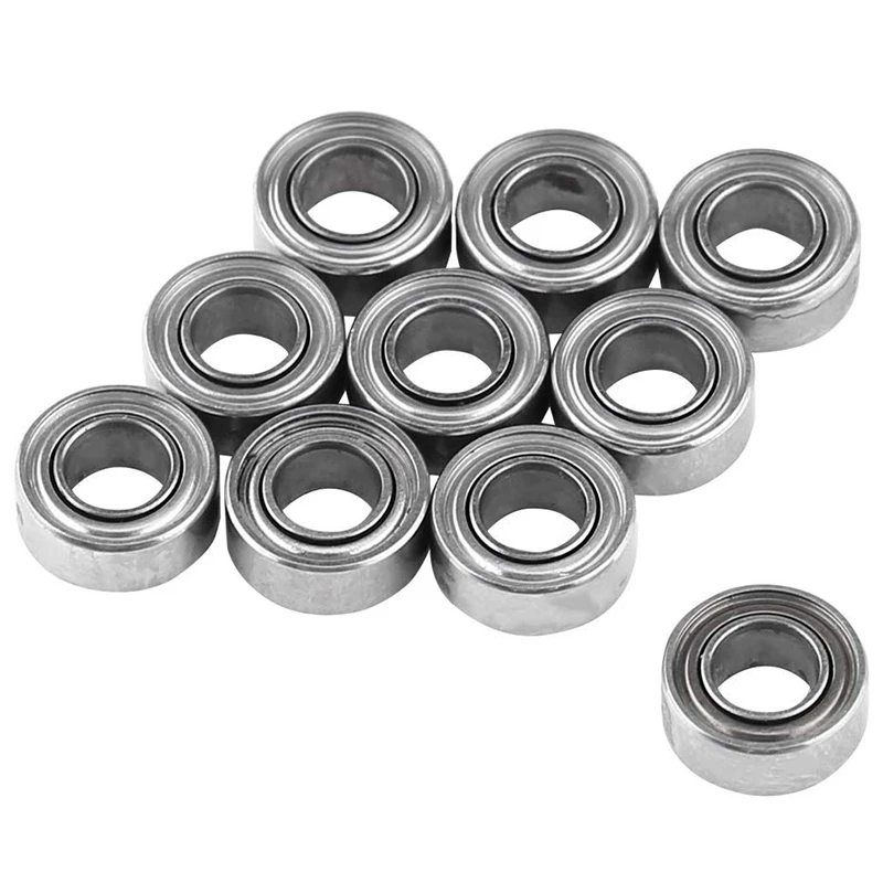 100Pcs MR63ZZ 3X6X2 Mm Deep Groove Ball Bearing Miniature Bearing