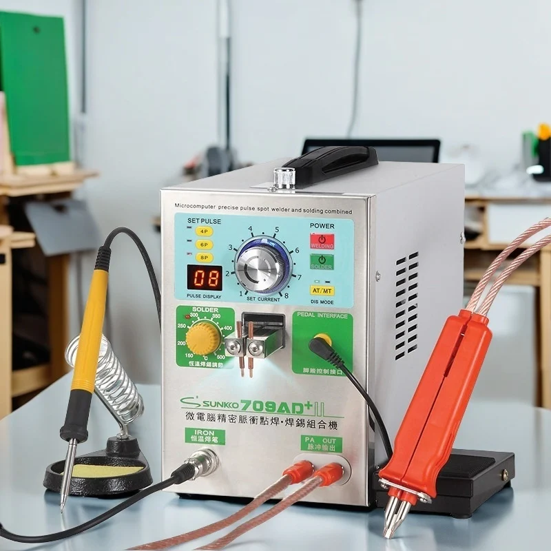 

UNKKO 709AD+ Battery Spot Welder Automatic Induction Pulse Welding Lithium Battery Pack 3.8KW Spot Welding Machine With 70B Pen