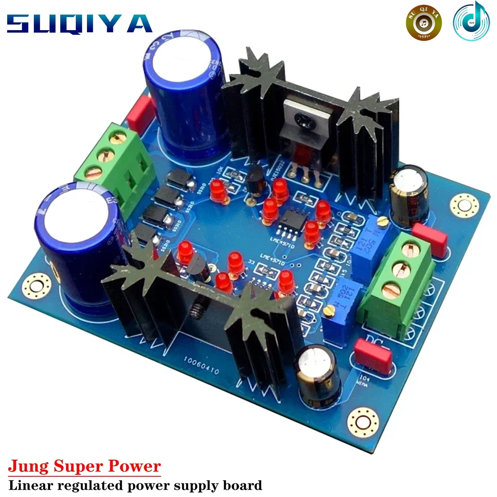 

Refer To Jung Super POWER Line Linear Stabilized Voltage Power Board Low Noise for DAC Preamplifier Precision Power Supply