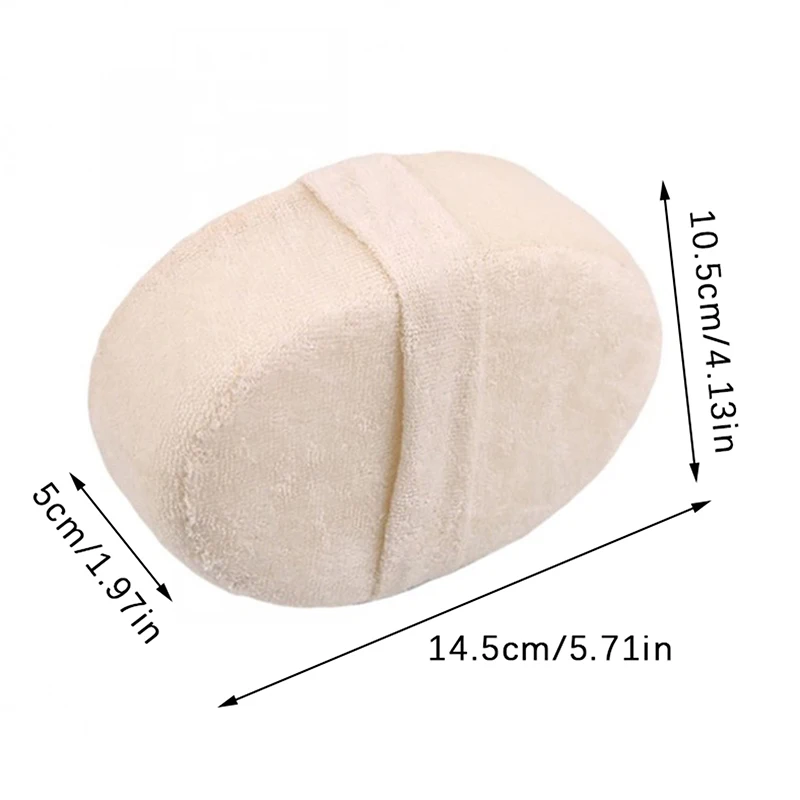 Natural Loofah Sponge Unisex Bath Towel Wipe Thick Sponge Bath Shower Rub Wash Body Scrubber Durable Healthy Massage Brush