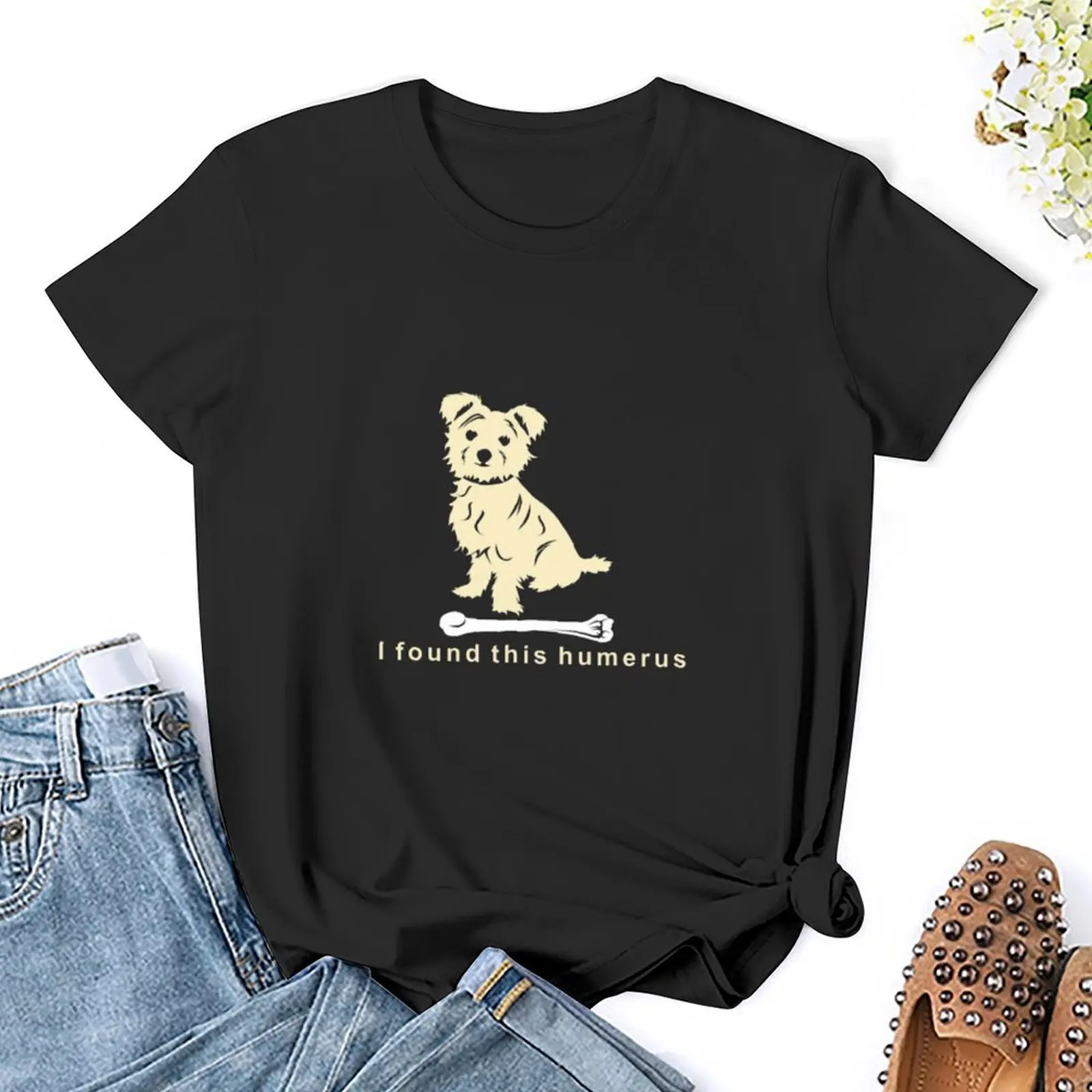 Ik Vond Deze Humerus Morkie Nickerstickers? Op Redbubble T-Shirt Sneldrogende Sublieme Dameskleding