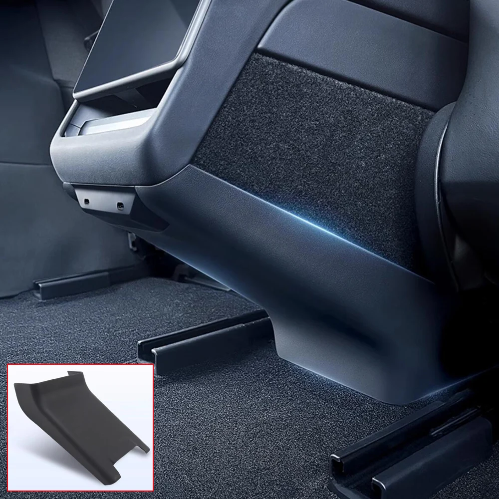 

Защитная накладка на заднюю центральную консоль от ударов и царапин для Tesla Model Y Juniper Model 3 2025 2026, аксессуар для защиты заднего выхлопа