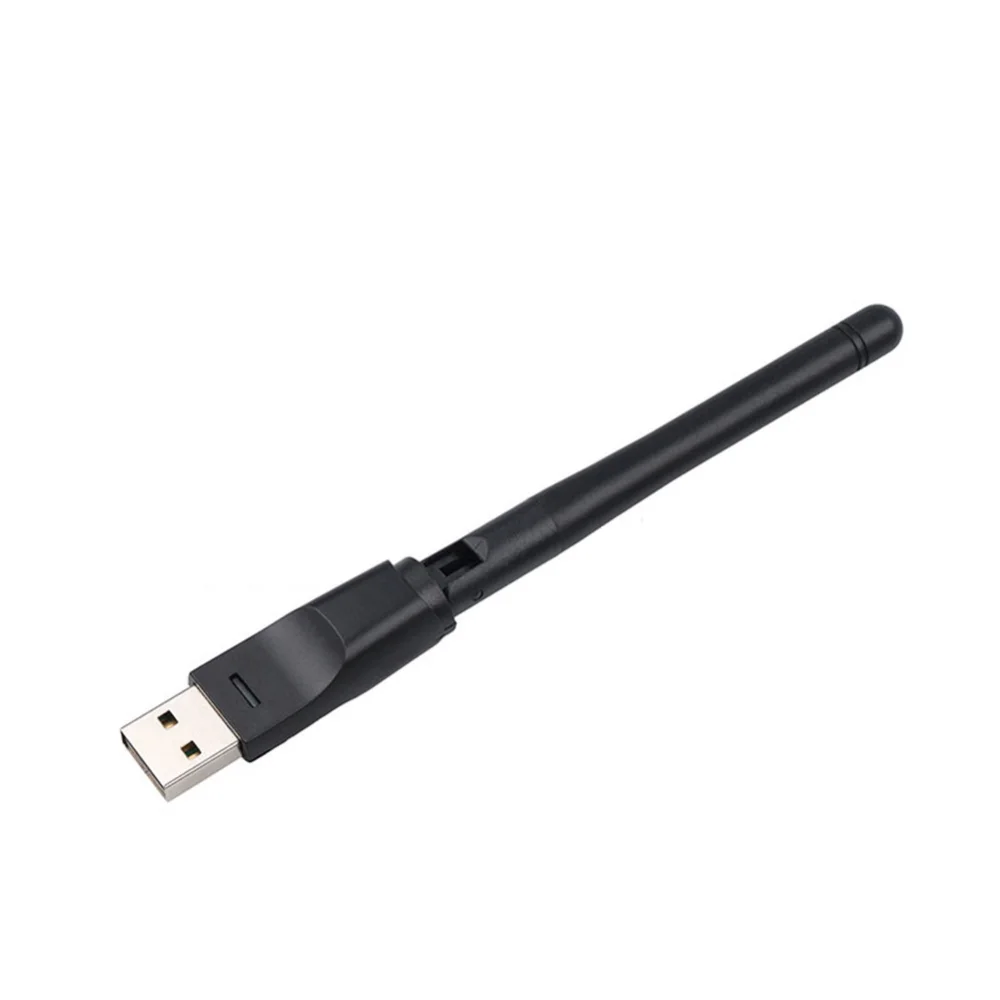 YUNCLOUD WiFi Kartu Jaringan Nirkabel USB 2.0 150M 802.11 B/G/N Adaptor LAN Antena Dapat Diputar untuk Laptop PC Mini Wi-Fi Dongle #3