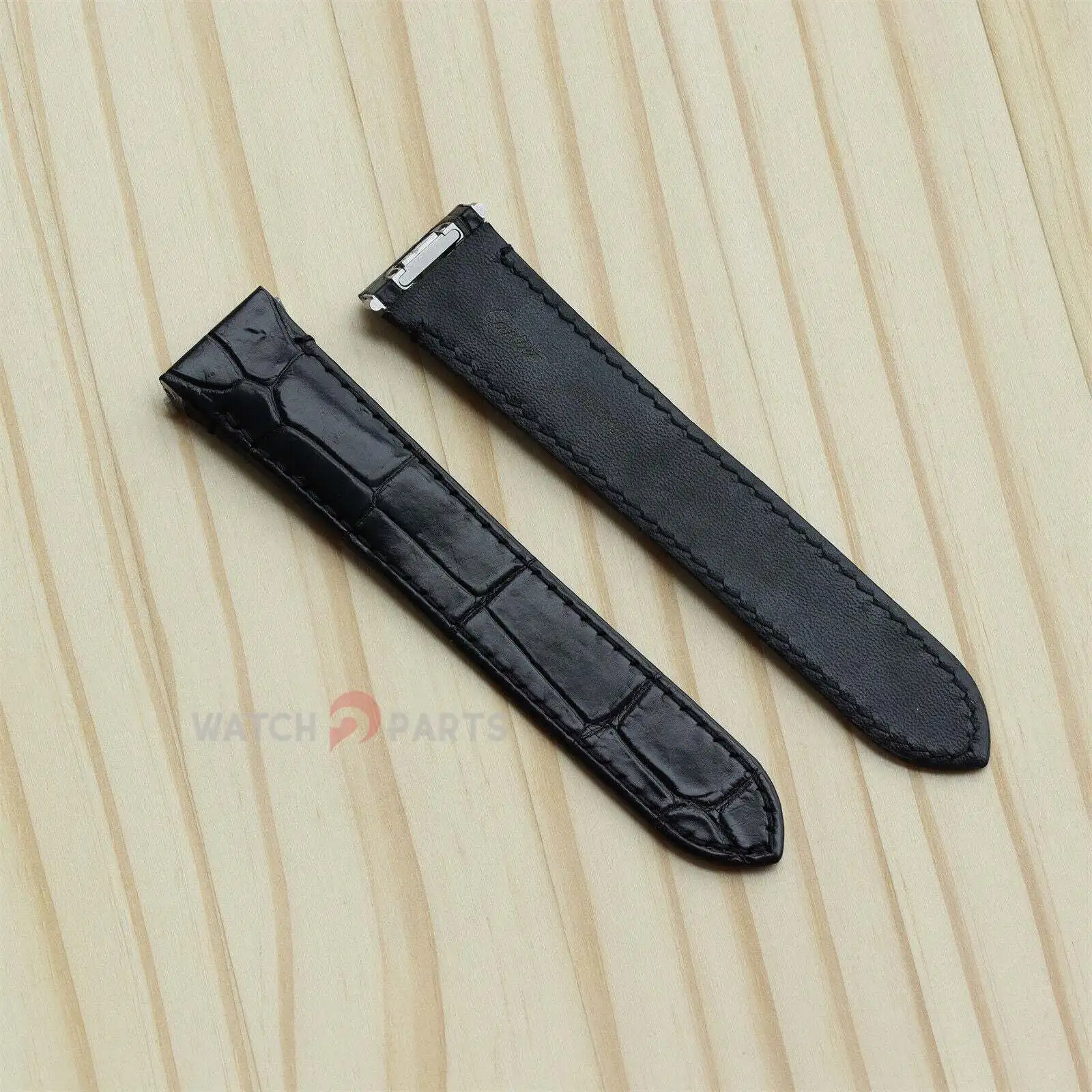 Watch Quick Release Leather Strap for Cartier Santos 18.5/21mm Band