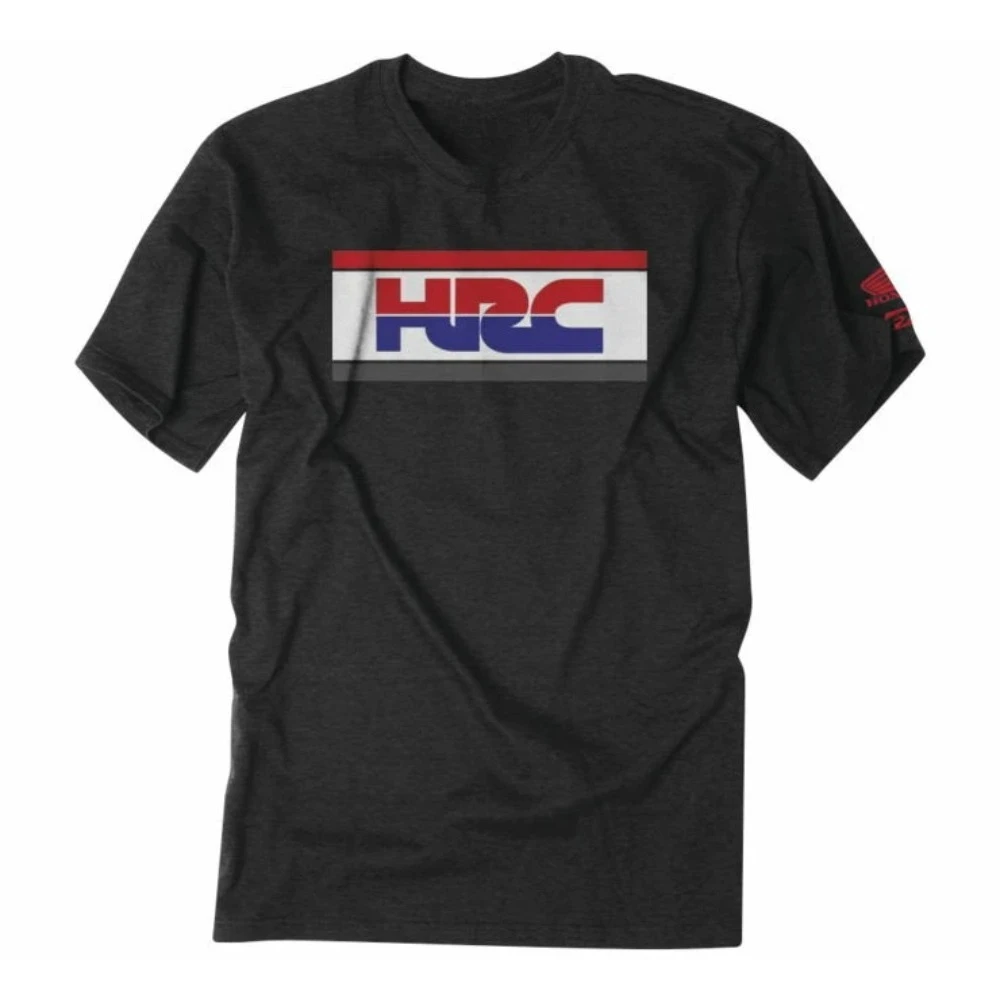 

Honda Men's and Women's T-shirt HRC Tee Summer Cotton Short-sleeved Shirts Spring and Autumn New Motorcycle Racing Top