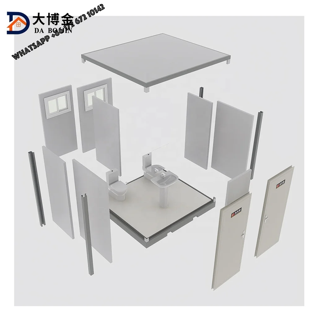 High-quality  Portable Mobile Restrooms Are Suitable for Construction Sites and Outdoor Activities