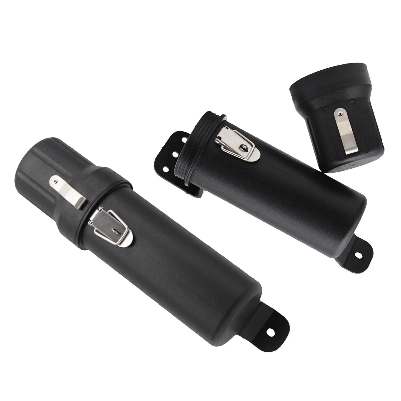 Motorcycle Tool Tube Storage Put Box Carrying Case Plastic Canister Holder Fit for Off Road Motorcycle Document Driving License