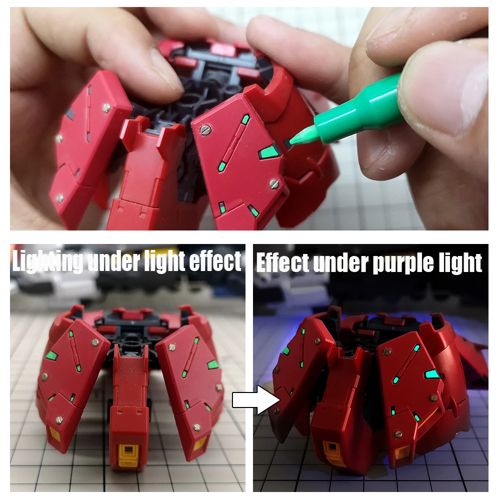 MSWZ pennarelli coloranti fluorescenti per Gundam Model Making Hobby accessori per strumenti fai da te