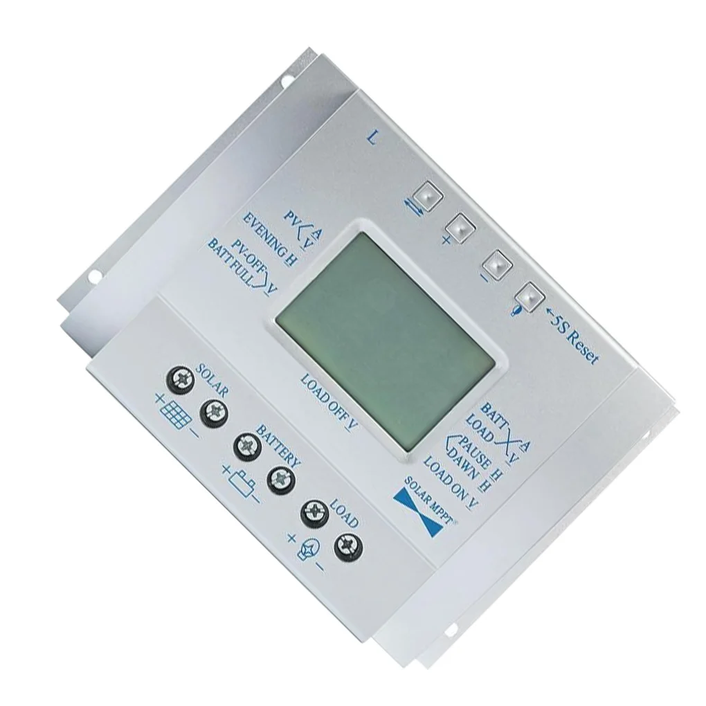 MPPT 60A Panel Controller PWM 12V Charge Regulator Energy Inverters Control Easy Electrical Supplies Accessories