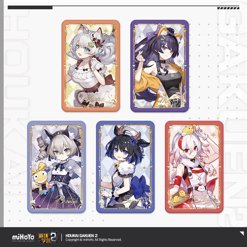 

Game Honkai Impact 3 Bronya Rand Seele Vollerei Fu Hua Tinplate Badge Anime Cosplay Xmas Gift Fans Halloween Official MiHoYo