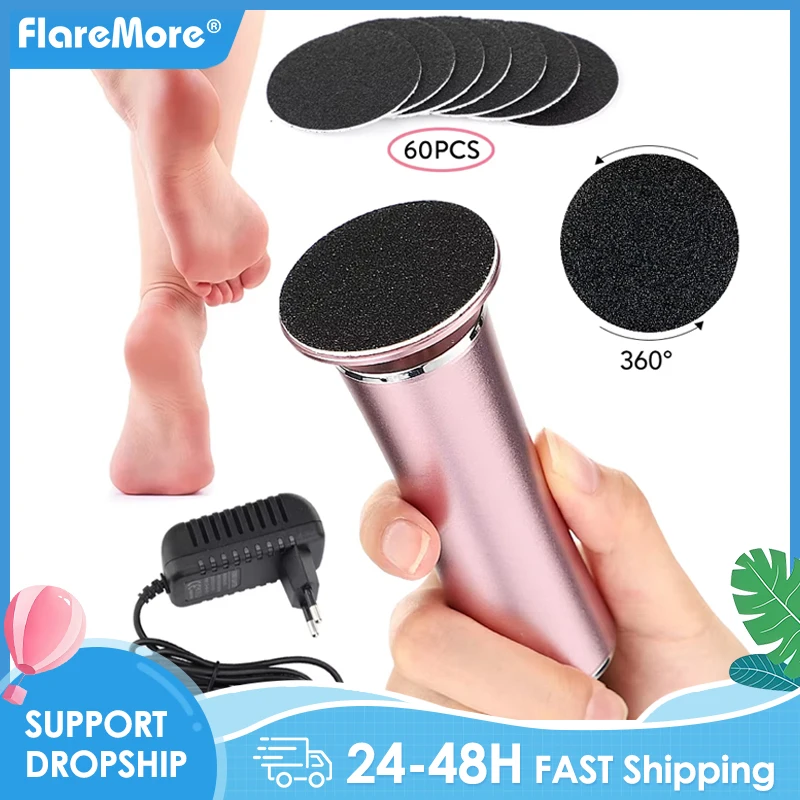 

Электрическая пилка для ухода за ногами, профессиональная машина для педикюра, отшелушивающая пилка для ног, шлифовальная машина для наждачной бумаги, удаление мозолей, омертвевшей кожи