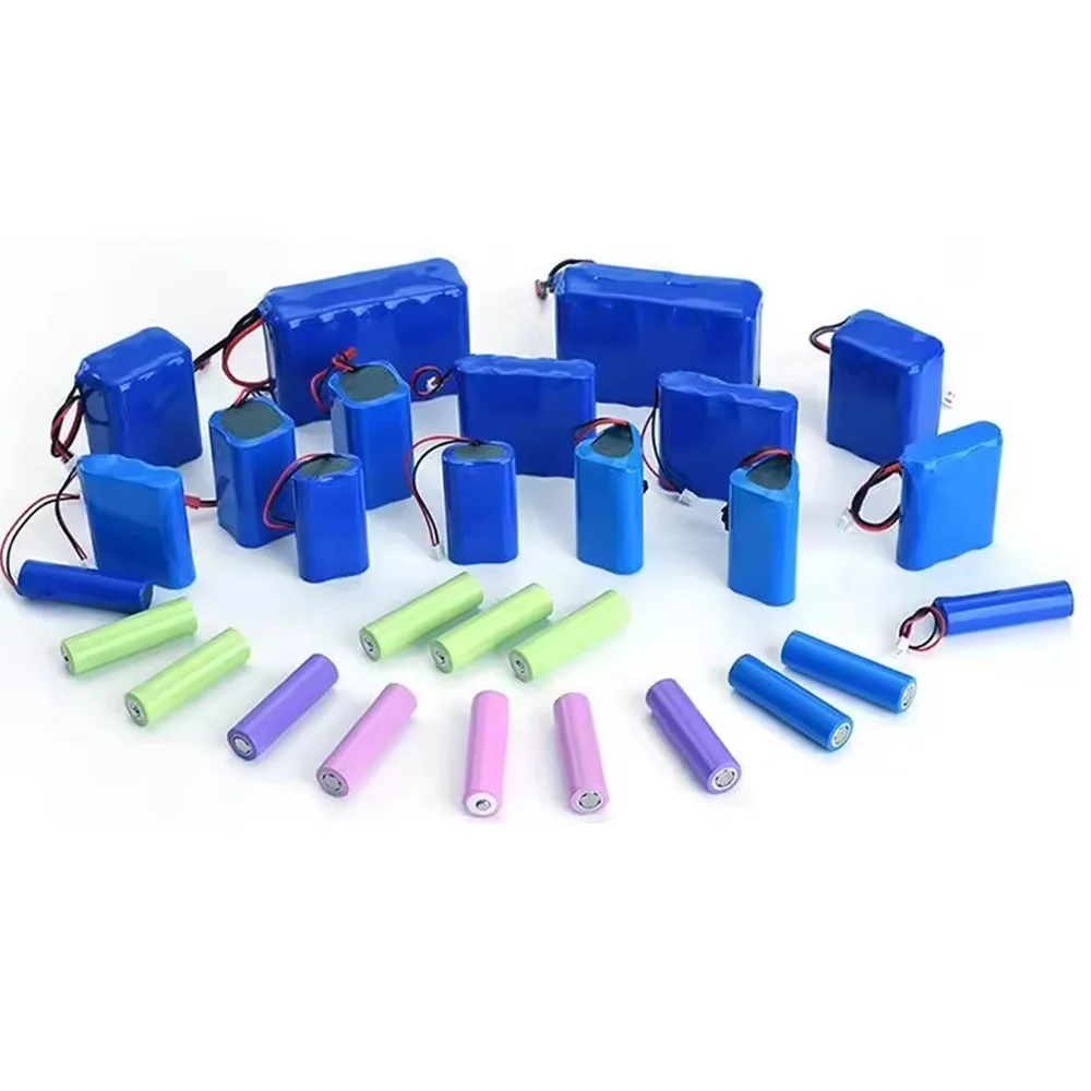 

Customized 18650 21700 26650 32700 Rechargeable Li Ion LiFePO4 Battery 3.7V 7.4V 11.1V 12V 14.8V 24V Lithium Ion Batteries Pack