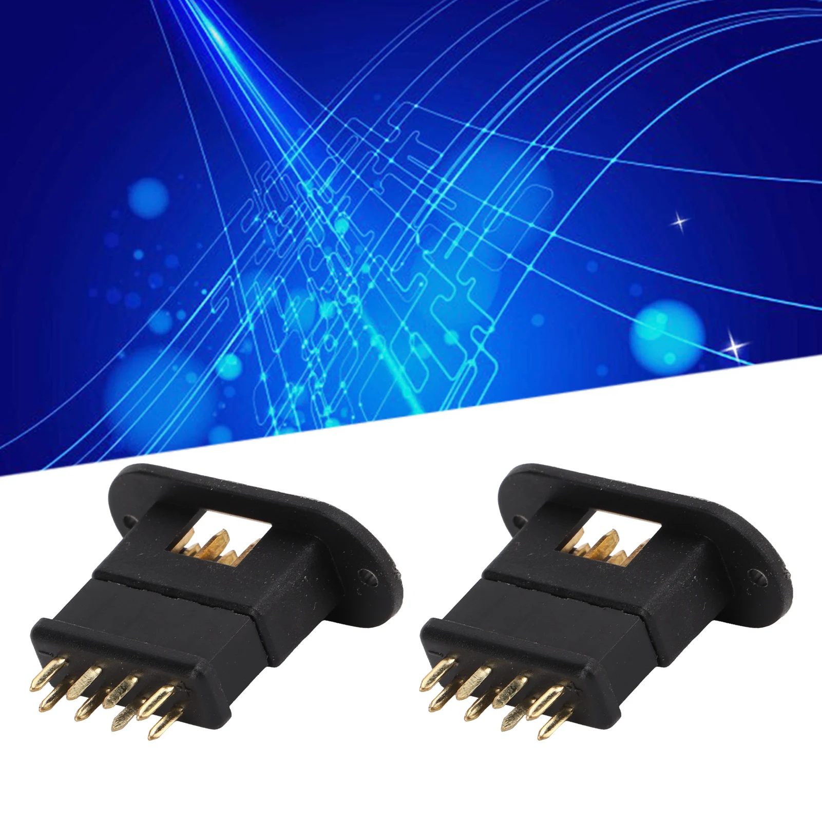 Male Female Power Plug Octagonal RC Male Female Banana Plug Gold Plated High Accuracy for RC Accessories for RC Model Charging