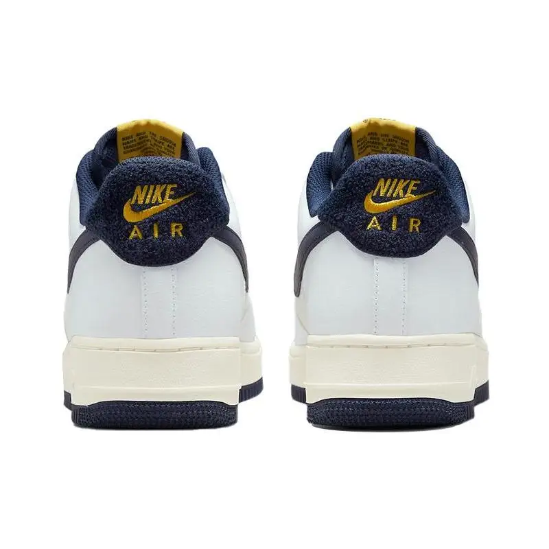 Nike Air Force 1 Low '07 Lv8 Michigan Varsity Jacket 2021 Sneakers Shoes Do5220-141 With Original Box