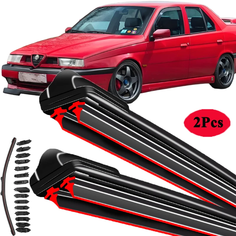 

For Alfa Romeo 155 164 1987-1998 Car Windshield Wiper Blade Front Windscreen Brushes Washer Accessories Window Replacement Parts