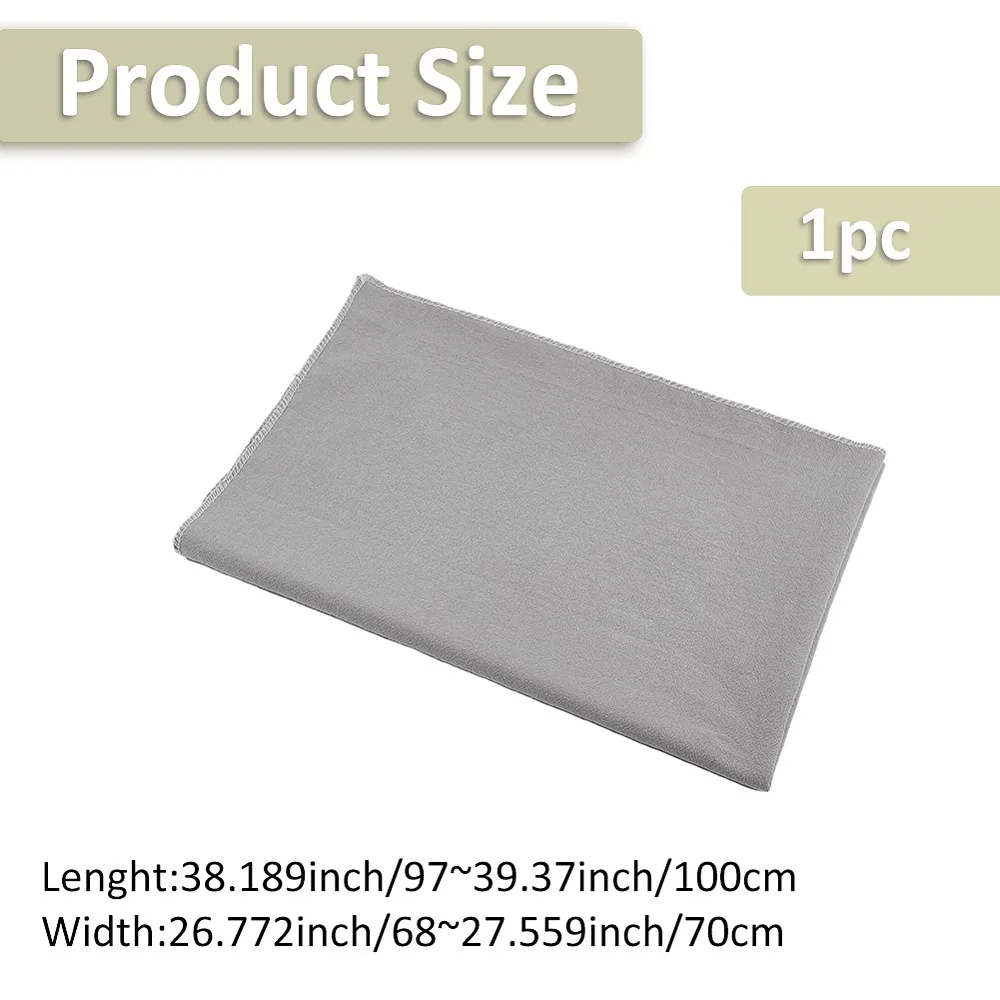 Gray Photography Background Fabric Non-Reflection Cotton Photo Backdrop 3.2x2.2ft Solid Gray Photography Backdrop Background