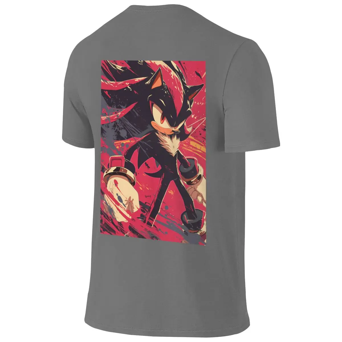 Shadow Chad Energy Versatile Reversible T-shirt Sports Street Easy To Clean Short Sleeve
