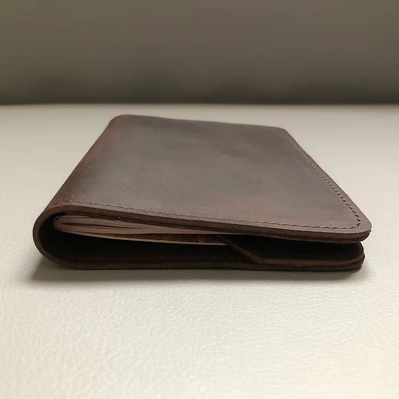 RFID Passport Cover Wallet Holder Genuine Leather Card Holder Case Travel Essentials for Women Men Family Vacation Real Handmade
