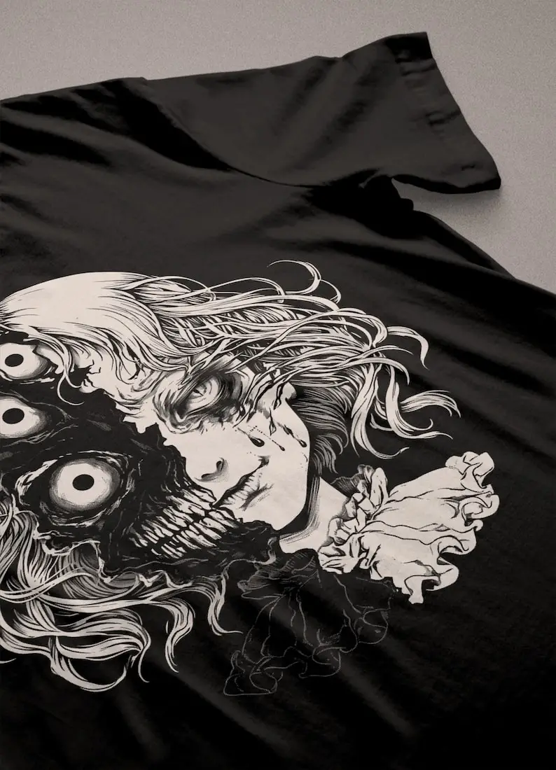 Victorian Gothic Ghost Girl Tee