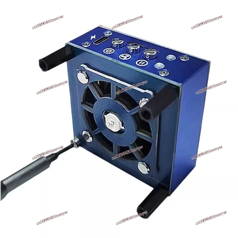 Cooling and curing fan, fast heat dissipation and smoke exhaust UV curing lamp two-in-one