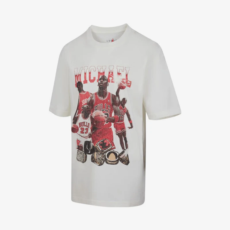 

Nike Genuine JORDAN Women's Patterned Breathable Sport Short-Sleeve HJ0191-133