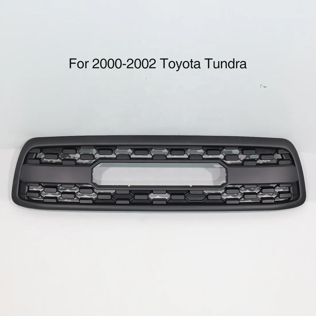 Car Grills Accessories Front Bumper Grille Grill Fit For 2000 2001 2002 Toyota Tundra Matte Black ABS