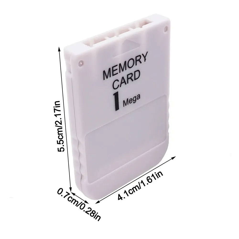 新しい 1MB 容量のメモリカード高速ユニバーサルビデオゲームカード信頼性の高いストレージカード PS1 ゲームアクセサリー用